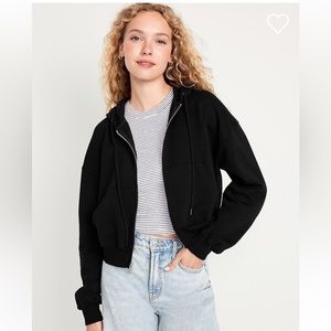 OLD NAVY FLEECE FULL ZIP HOODIE